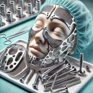 Implants for facial surgery