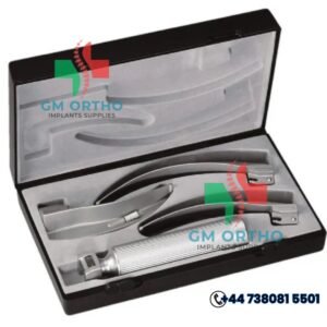 illuminated laryngoscope set with macintosh blades gm