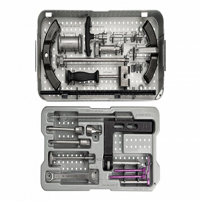 premium quality tibial instrument made by stainless steel