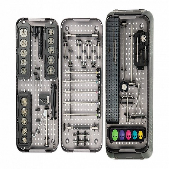 depuy anchor peg denoid sterilization instruments set